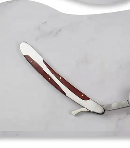 Navaja de Afeitar Profesional de Acero Inoxidable con Mango de Plástico de Alta Calidad para Barbería, Cuchilla Expuesta, para Depilación - Product Image 4