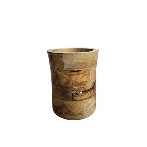 Handcrafted Natural Wooden Flower Vase for <b>Home</b> Decor Tabletop Centerpiece Eco-Friendly Wood Pot for Living Room & Office - Product Image 6
