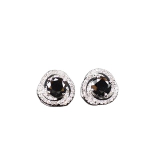 Hermoso pendiente de moissanita de plata esterlina joyería personalizada pendiente de diamante facetado anillo de compromiso regalo para ella - Product Image 1