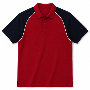 Camiseta Polo de Manga Larga para Hombre, 100% Algodón Piqué, con Mangas en Contraste, al por Mayor |   Fabricante OEM ODM en Bangladesh - Product Image 5