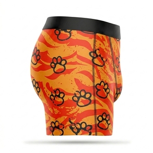 <b>Men's</b> <b>Compression</b> <b>Shorts</b> Mid Waist Breathable Spandex Polyester Casual Sport Underwear - Product Image 3