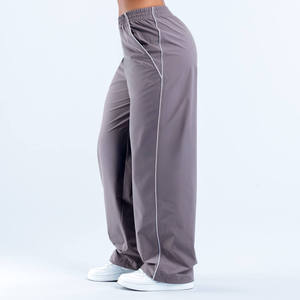 Women Activewear Tracksuit Set Quick Dry Eco-Friendly Lightweight Comfortable Zip Sweatshirt Jogger <b>Pants</b> Fitness Training Set - Product Image 4