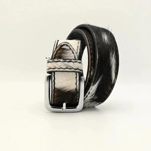 Ceintures en cuir de vache véritable, style mode et décontracté, avec boucles en alliage de zinc et acier inoxydable, et logo personnalisé - Product Image 3