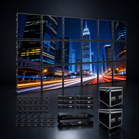 Panel LED para Exteriores de Alquiler para Exposiciones, P2.9 P3.91, Pantalla de Video Portátil con Gabinete de Aluminio Ligero para Ferias Comerciales