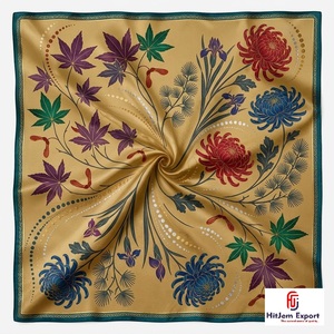 Premium Womens Square <b>Scarf</b> Soft Lightweight Fabric Fashion Accessories Low MOQ Bulk OEM ODM Manufacturer Supplier Wholesale - Product Image 2
