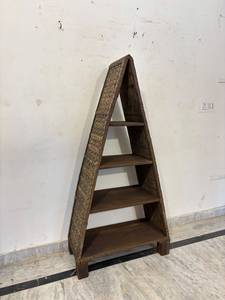Estantería de Madera en Forma de Arco, Mueble de Almacenamiento con Múltiples Estantes para el Hogar, Sala de Estar u Oficina, Exhibidor de Libros - Product Image 2