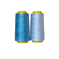 Hilo de Coser 100% Poliéster Hilado 40/2 42/2 para Overlock, Puntada de Cadena, Punto de Cruz, Bordado, Colores Personalizados, Suministro de Fábrica