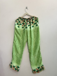 Pantalón Harem de Seda Ligero para Mujer, Ropa de Playa, Pantalón de Seda Suave - Product Image 6