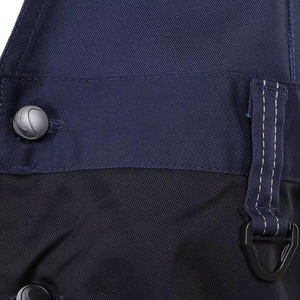 Tablier de soudeur en cuir véritable pour soudeurs et charpentiers - Protection robuste anti-feu, gilet à multiples poches - Product Image 4