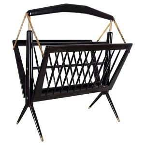 Revistero Geométrico de Madera de Mango Hecho a Mano - Precio al por Mayor - Product Image 3