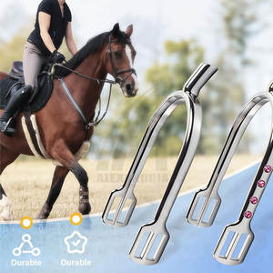 Fabricante Profesional de Espuelas de Acero Inoxidable para Carreras Ecuestres, Espuelas Españolas Personalizadas, Duraderas y Antideslizantes para Jinete - Product Image 3