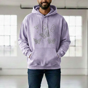 Sudaderas con Pedrería a la Moda para un Estilo Urbano y Elegante, Ajuste Cómodo para Atuendos Casuales y Uso Nocturno - Product Image 3