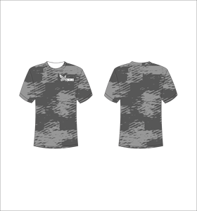 Camiseta de Manga Corta con Camuflaje para Hombre, Estilo Feroz, Cuello Redondo, Corte Regular, Transpirable, Tejido de Poliéster, Estilo Casual - Product Image 1