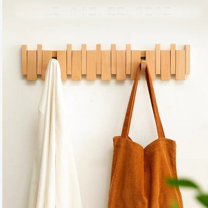 Decorativo plegable creativo Piano teclas estilo montado en la <span class=keywords><strong>pared</strong></span> bolso sombrero toalla abrigo ropa estante madera <span class=keywords><strong>pared</strong></span> gancho - Product Image 6