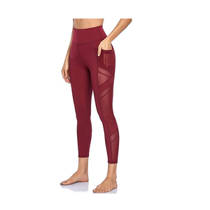 <b>Seamless</b> <b>Legging</b> Push up Mujer Tummy Control High Waisted Solid Color Yoga Pants Workout Yoga <b>Leggings</b> for Women With Pockets - Product Image 2