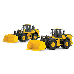 Fabriqué aux États-Unis, chargeuse-pelleteuse John Deere 310SE d'occasion avec flèche extensible - Product Image 1