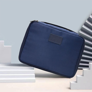 Custom <b>Portable</b> Cosmetic Bag Waterproof Makeup Storage Pouch Travel Toiletry Organizer For Sale - Product Image 5