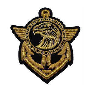 Custom Handmade Embroidery Bullion <b>Sew</b>-On Badges with Beads and Sequins Eco-Friendly Durable Fabric - Product Image 5