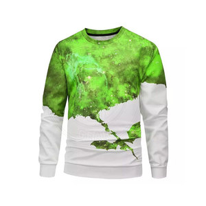 เสื้อสเวตเชิ้ตผู้ชาย คอกลม น้ำหนักเบา เสืตเชิ้ตผู้ชาย ผ้าฝ้ายผสมเนื้อนุ่ม สำหรับเสื้อผ้าลำลองประจำวัน - Product Image 1