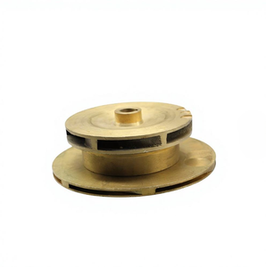 ใบพัดทองเหลืองความแม่นยำสูง ชิ้นส่วนโรเตอร์ปั๊มที่ผลิตด้วยเครื่อง CNC อุปกรณ์จัดการของเหลวประสิทธิภาพสูง อะไหล่อุตสาหกรรม OEM - Product Image 1