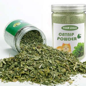 Hierba de Catnip Seca al por Mayor, 100% Natural, Hojas Sueltas de Catnip Fresco, Corte Fino y Grueso para Gatos, Relleno para Juguetes de Mascotas, Proveedor OEM - Product Image 1