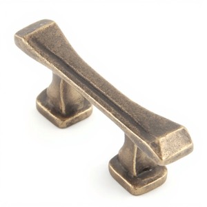 Traditional Brass Door Knob Solid Round Design Durable Finish for Wooden Door Hardware - Product Image 1