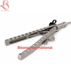 BISONS - Portaagujas de Laparoscopia Manual de Acero Inoxidable al por Mayor, Instrumento de Sutura Autoclavable - Product Image 2