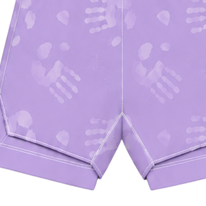 Short de bain blanc lavande léger, séchage rapide, respirant, avec cordon de serrage à la taille, pour l'entraînement, la performance, la natation et les sports aquatiques - Product Image 5