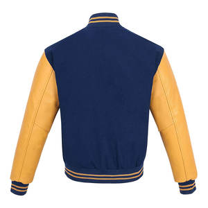 Chaqueta Varsity Elegante y Cálida para Hombre, Hecha a Medida, de Alta Calidad, Estilo Béisbol, Chaqueta Varsity de Invierno - Product Image 2