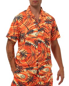 Chemise d'été pour homme en tissu premium, streetwear personnalisé, impression haute qualité, grandes tailles. - Product Image 1
