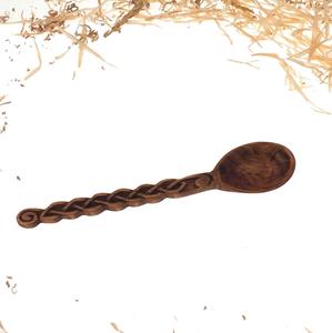 Cuchara de Té de Madera Ecológica Hecha a Mano, Cuchara para Café/Azúcar, Apta para Lavavajillas, Diseño Moderno, Utensilio de Cocina Natural Reutilizable - Product Image 4