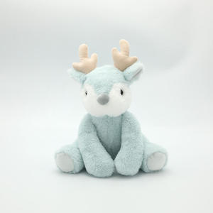Muestra Disponible: Peluches de Alce Navideño con Bufanda Roja, Logotipo Bordado, Peluche de Reno Suave - Product Image 2