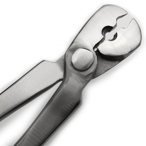 Pince à dégrossir les ongles de fermeuse premium en acier inoxydable forgé, outil pour sabots de cheval, mâchoires affûtées, poignée ergonomique pour usage vétérinaire professionnel CE - Product Image 5