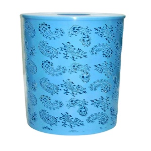 กระป๋องเก็บอาหารสแตนเลสสีฟ้า ทนทาน ปิดสนิท ปลอดสาร BPA เกรดสำหรับอาหาร - Product Image 1