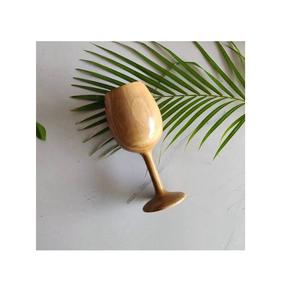 Copa de Vino de Madera, Regalo Personalizado, Artículos de Cocina, Copa de Vino de Tallo Corto para Mesa, para Cócteles y Fiestas - Product Image 4