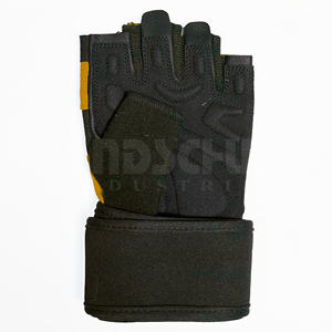 Gants de sport personnalisés en gros avec logo pour la musculation, le cyclisme et l'exercice à domicile, fabriqués en cuir durable - Product Image 4