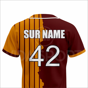 Conjunto de Uniformes de Béisbol Personalizados 2026, Marca Privada, Entrega Rápida, MOQ Bajo, Fabricante de Uniformes Deportivos por Sublimación, Venta al Por Mayor - Product Image 5