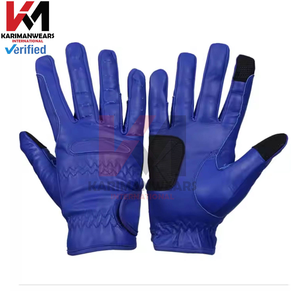 Guantes de Equitación de Cuero Sintético Duradero con Palma Reforzada para Entrenamiento - Product Image 5