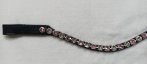 Annabelle <b>Equestrian</b> Custom made high quality Leather Brow band tack browband Horse Accessories Best Wholesale Price browbands - Product Image 4