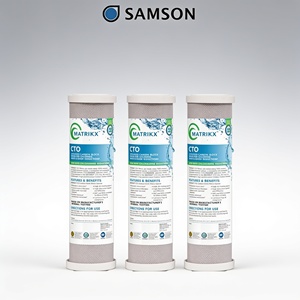 Filtre à eau potable résidentiel de 2,5 x 10 pouces pour améliorer le goût et la qualité de l'eau potable, matériau conforme aux normes certifiées NSF - Product Image 1