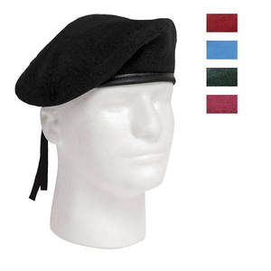 <b>Women</b> Wool <b>Beret</b> <b>Hat</b> Solid Color French Style Casual Artist Cap European Fashion Headwear for Spring Autumn Adults - Product Image 3