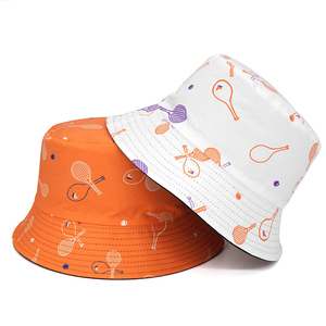 Wholesale Outdoor <b>Flat</b> Top Wide Brim <b>Summer</b> Bucket Hat Velour Cotton Visor Custom Logo Embroidery Designed for Casual Fishing - Product Image 3
