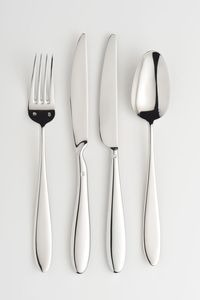 Juego de Cubiertos Elegantes de Lujo Francés, Cubertería de Metal con Acabado de Espejo, Apto para Lavavajillas, Ideal para Bodas y Eventos - Product Image 4
