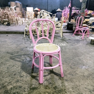 Sillas Infantiles de Mimbre Hechas a Mano al por Mayor, Asientos de Mimbre Natural para Niños, para Alquiler en Eventos y Bodas - Product Image 1