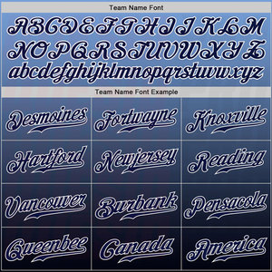 Camiseta de Béisbol Personalizada con Diseño de Logotipo, Sublimación, Color Azul Claro, Azul Marino y Blanco, Estilo Auténtico - Product Image 6