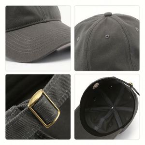 Custom Unstructured 6 Panel Dad Hat for <b>Men</b> and Women Wholesale Plain Embroidery Blank Baseball <b>Cap</b> - Product Image 4