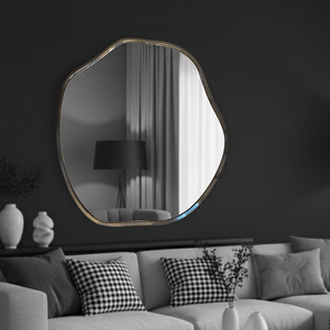 Realce el estilo de su interior con nuestro espejo simple contemporáneo SS PVD, una perfecta combinación de diseño minimalista y durabilidad de alta gama. - Product Image 5