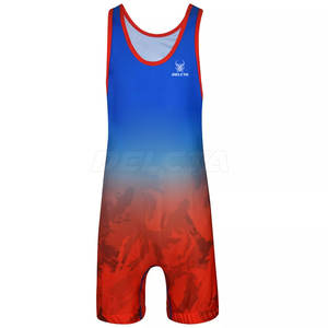 Combinaisons de lutte sur mesure, best-sellers, faible MOQ, dernier style, couleur unie, vente en gros professionnelle - Product Image 2