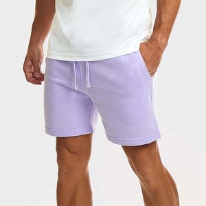 Pantalones Cortos de Felpa de Algodón 100% de Alta Calidad para Hombre, Pantalones Deportivos con Cintura Elástica Media en Oferta - Product Image 2