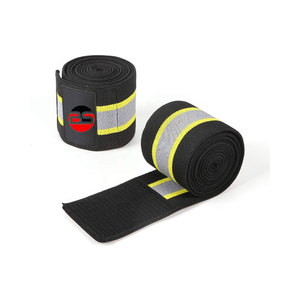 Best Selling Wholesale Custom Made <b>Knee</b> Wraps Gym Training Lightweight Adjustable Reasonable Price <b>Knee</b> Wraps - Product Image 4